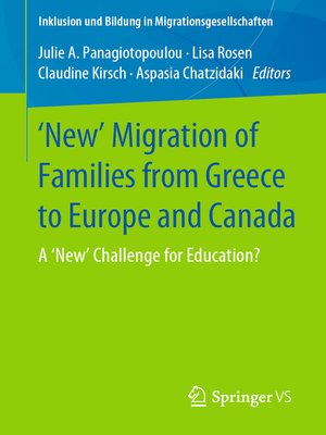 cover image of 'New' Migration of Families from Greece to Europe and Canada